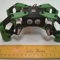 Kame: 8DOF small quadruped robot - Thumbnail 5