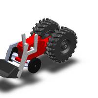 Small Toys Tractor 3D Printing 65554