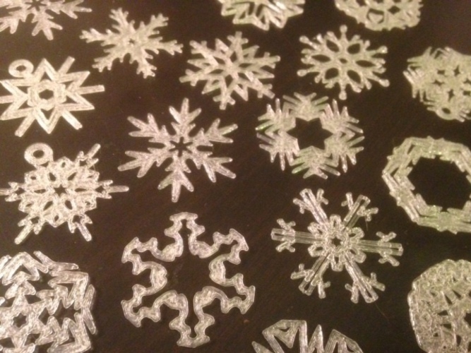 Snowflake Cutter 3D Print 65835