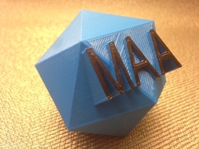 MAA Icosahedron 3D Print 65966