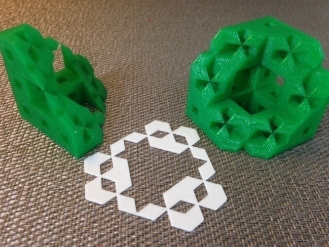 Menger slices 3D Print 65968