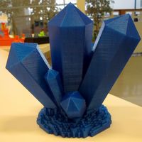 Small Crystal cluster 3D Printing 66195