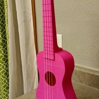 Small "Nukulele" Playable soprano Ukulele, sounds great printable with 3D Printing 66253