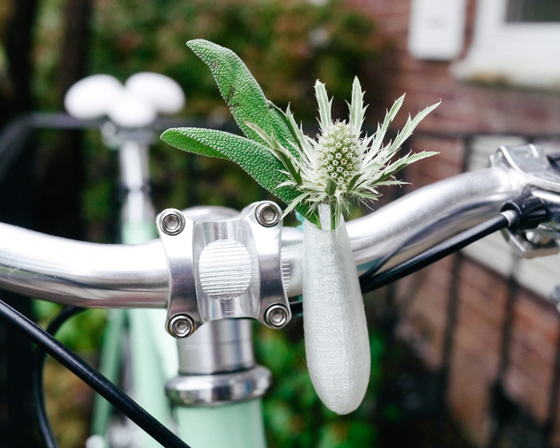 Handlebar Bike Vase 3D Print 66264
