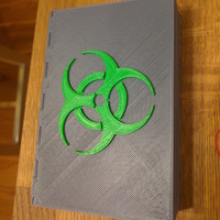 Small Pandemic Piece Holder: Biohazard and Medic Covers 3D Printing 66567