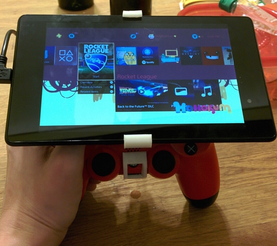 PS4 Nexus 7 Remote Play Mount 3D Print 66576