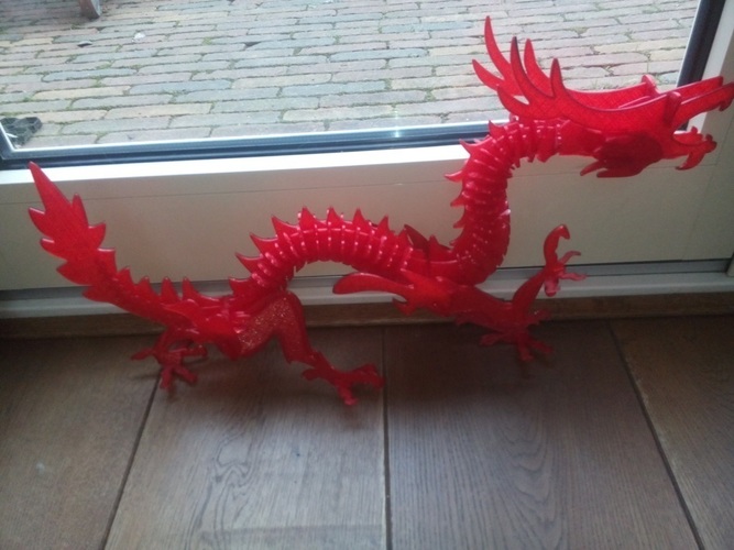 3dPuzzle Dragon 3D Print 66927