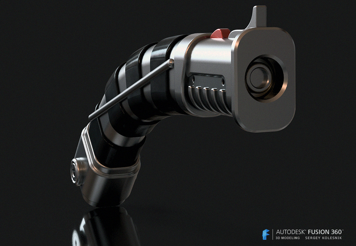 Asajj Ventress lightsabers 3D Print 67807