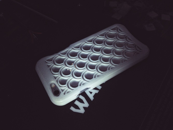 Japanese Fish Scale iPhone 6/s Case 3D Print 68058