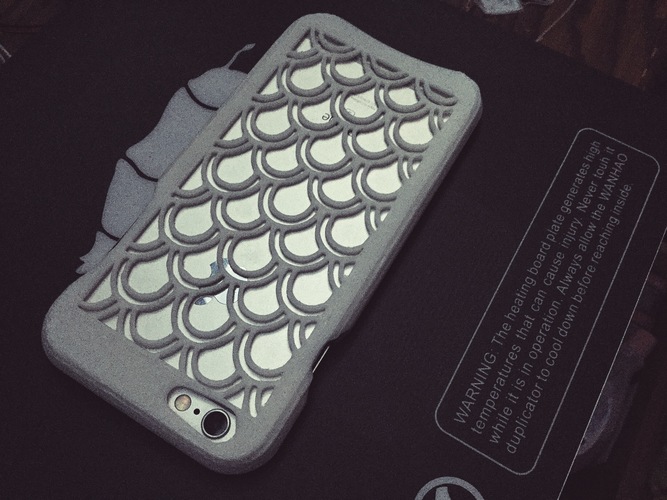 Japanese Fish Scale iPhone 6/s Case 3D Print 68059