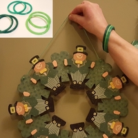 Small St. Patrick's Day Green Band 3D Printing 68126