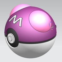 Small Master Ball (opens and closes) 3D Printing 68173
