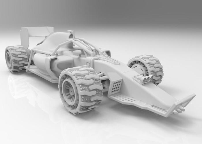 F1 MadMax  V2 (For use with the original nose) 3D Print 68189