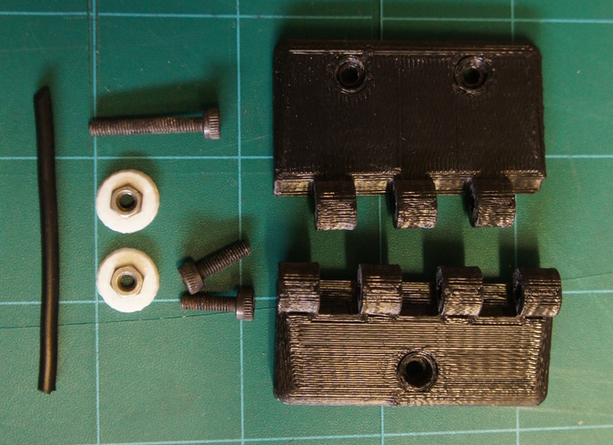 Replicator Front Door Hinge 3D Print 68405