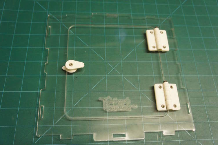 Lulzbot Mini Enclosure Door Latch 3D Print 68416