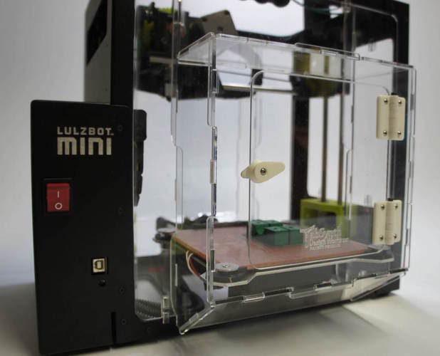 Lulzbot Mini Enclosure Door Latch 3D Print 68418