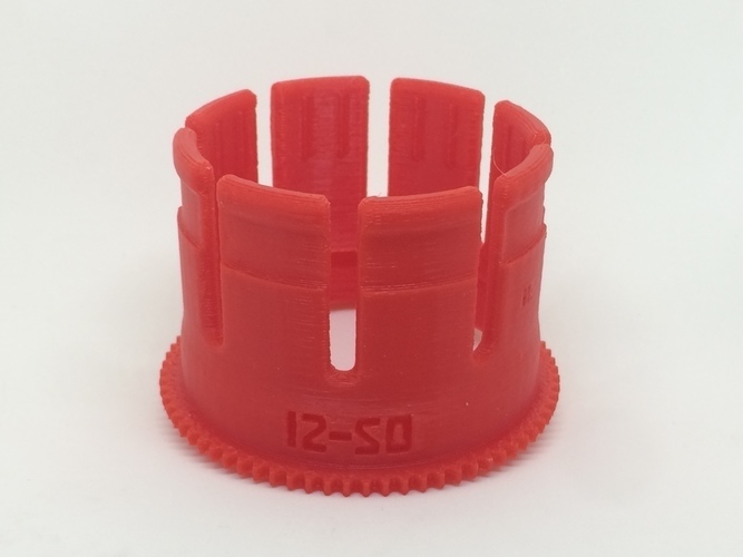 Olympus m.zuiko 12-50mm zoom gear for Nauticam Housing 3D Print 68438