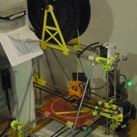 Small Mendel/Prusa Reel Holder, Ferris Wheel Style 3D Printing 68509