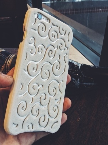 Chinese Smoke Design - iPhone 6/s Case 3D Print 68527
