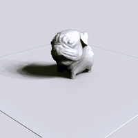Small Little Puggy 3D Printing 6882