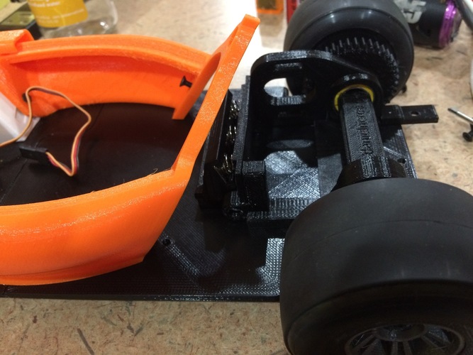 OpenRC F1 Rear Suspension 3D Print 69156