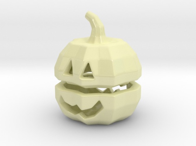 Tea light Pumpkin Lantern 3D Print 6928