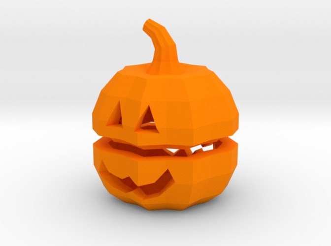 Tea light Pumpkin Lantern 3D Print 6929