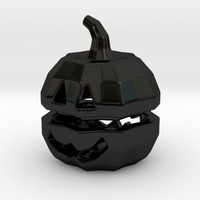Small Tea light Pumpkin Lantern 3D Printing 6930