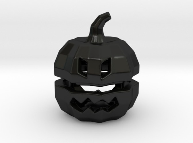 Tea light Pumpkin Lantern 3D Print 6931