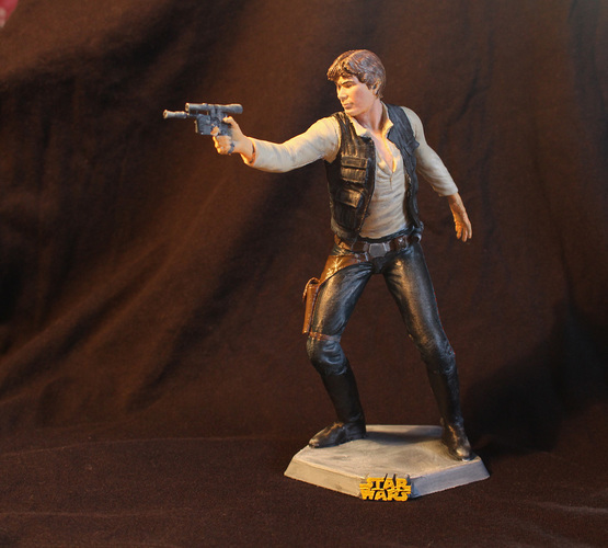 Han Solo 3D Print 69316 Han Solo 3D Print 69316