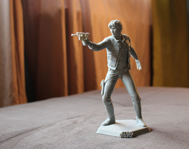 Han Solo 3D Print 69319 Han Solo 3D Print 69319