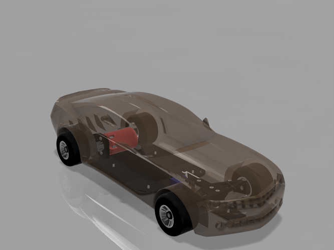 open rc f1 camaro body concept kit. 3D Print 69330