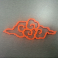 Small auspicious clouds 3D Printing 69457