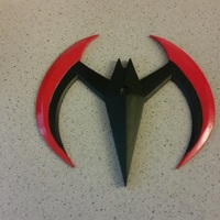 Small Batarang (Batman Beyond) 3D Printing 69692
