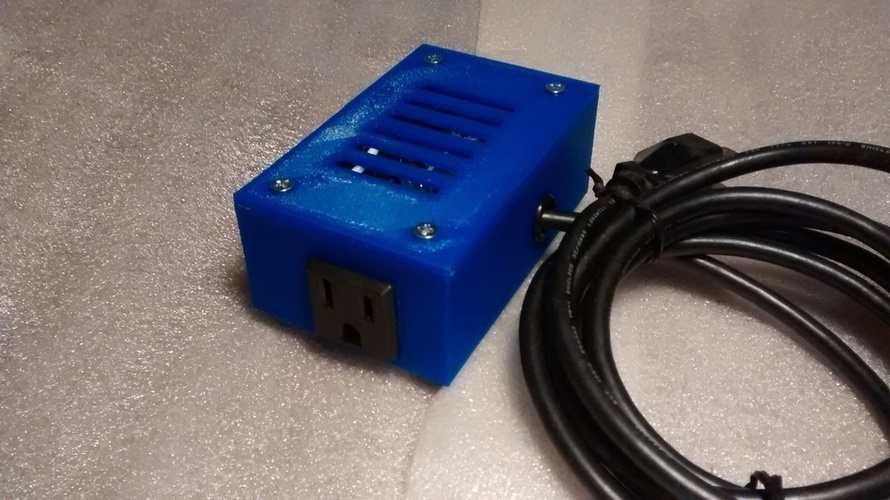 AC Motor Speed Control Controller/Dimmer Enclosure 3D Print 69910