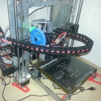 Small Cable chain in horizontal 3D Printing 70859