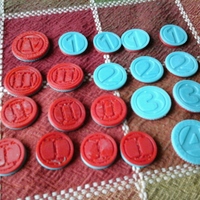Small Coin Tokens 3D Printing 713