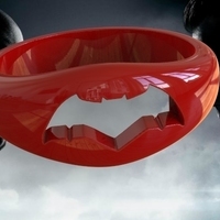 Small batman  ring 3D Printing 71417