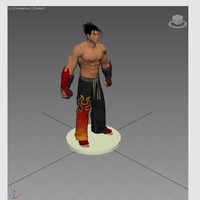 Small Jin Kazama - Tekken 3D Printing 71535
