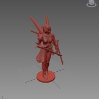 Small Alisa - Tekken 3D Printing 71546