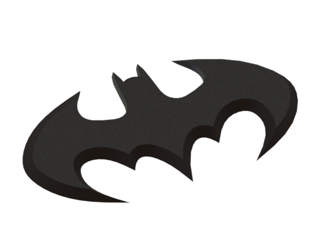 Batman & Superman logos 3D Print 71583