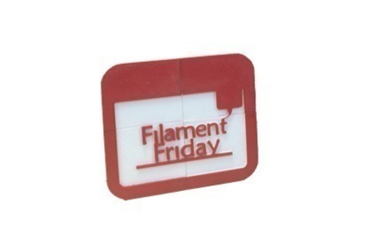 Filament Friday Logo Sign 3D Print 71633