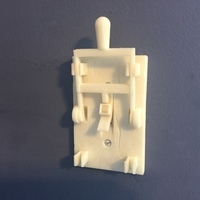 Small Reprint of Frankenstein Light Switch Plate from LoboCNC 3D Printing 71678