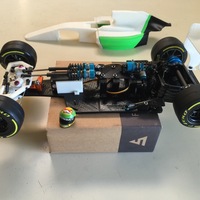 Small RS-01 Version C OpenRC F1 Adjustable Suspension Chassis 3D Printing 71715