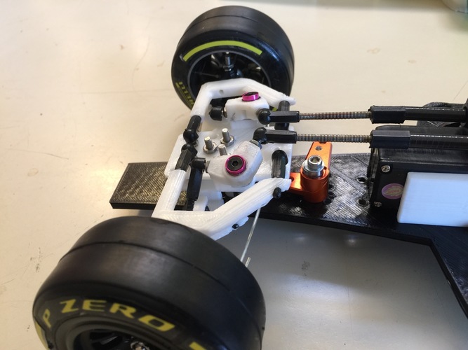 RS-01 Version C OpenRC F1 Adjustable Suspension Chassis 3D Print 71717