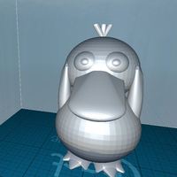 Small Smooth Psyduck 3D Printing 71795