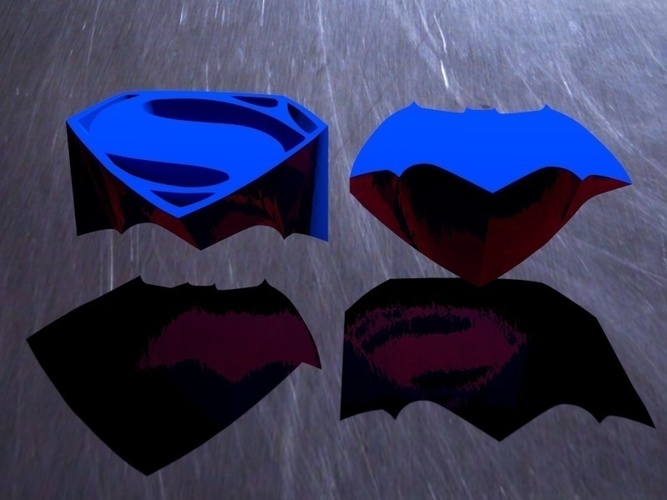 Batman vs. Superman - choose your side 3D Print 71834