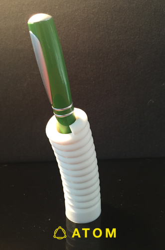 pen rack holder - spring shaped  3D Print 71870