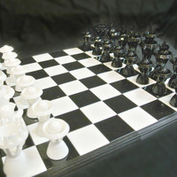Small 16x16 inch Chessboard 3D Printing 71872