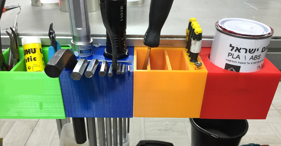 tool box for aluminum rail profiles 3D Print 71884